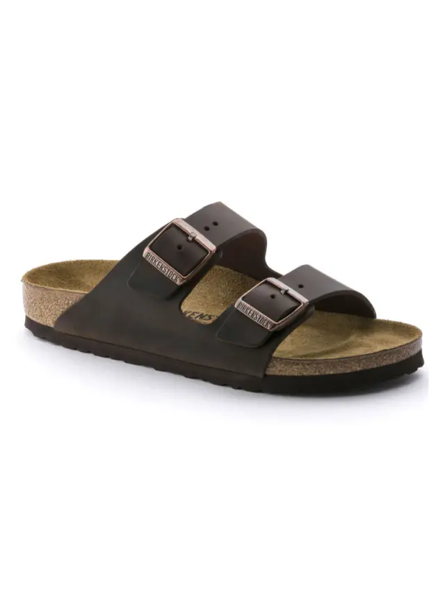 Birkenstock Πέδιλα Unisex δέρμα Oiled Καφέ BIR/ARIZONA 052533 HABANA 2