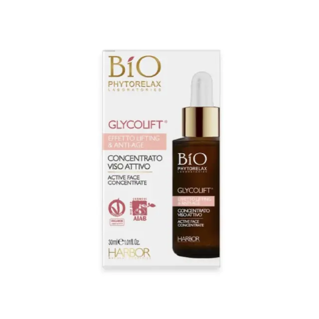 Phytorelax Bio Glycolift Lifting & Anti-Age Effect Concentrated Active Face Serum Αντιγηραντικός Ορός Προσώπου, 30ml