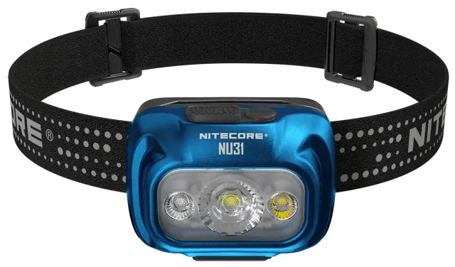 Nitecore NU31 – Φακός Κεφαλής LED Επαναφορτιζόμενος 550lm - Μπλε