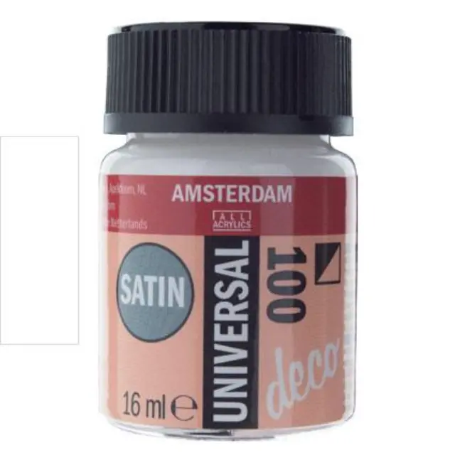 Amsterdam Universal Gloss 16ml Νο100 White
