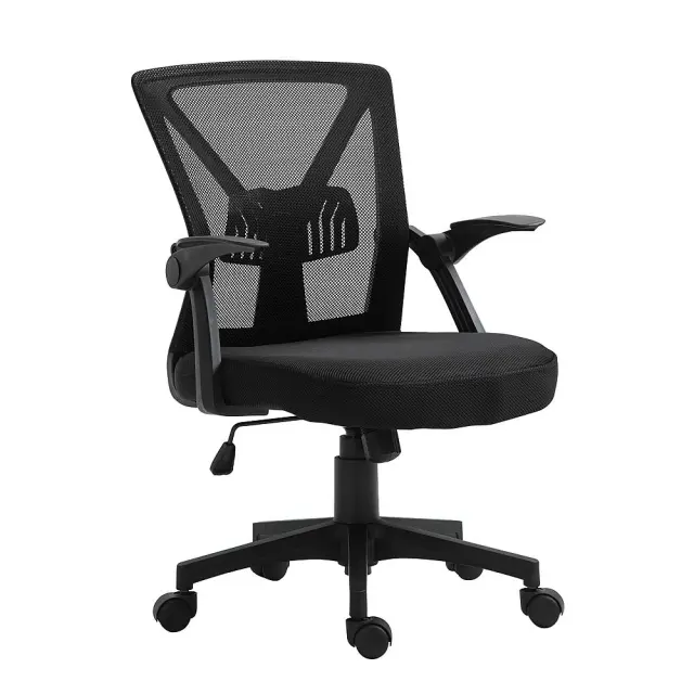 Πολυθρόνα Γραφείου BF2130 Μαύρο Mesh 59x58x89/99cm