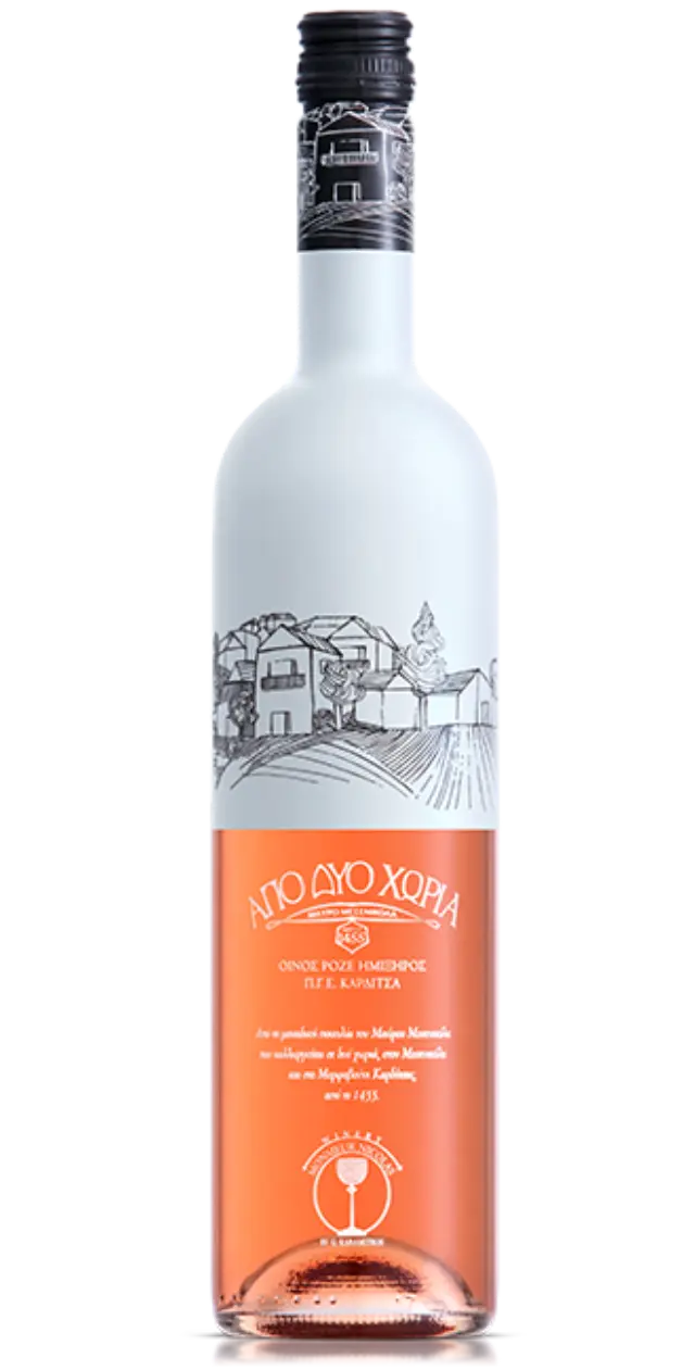 ΑΠΟ ΔΥΟ ΧΩΡΙΑ ΜΕΣΕΝΙΚΟΛΑ ΡΟΖΕ 2023 750ML