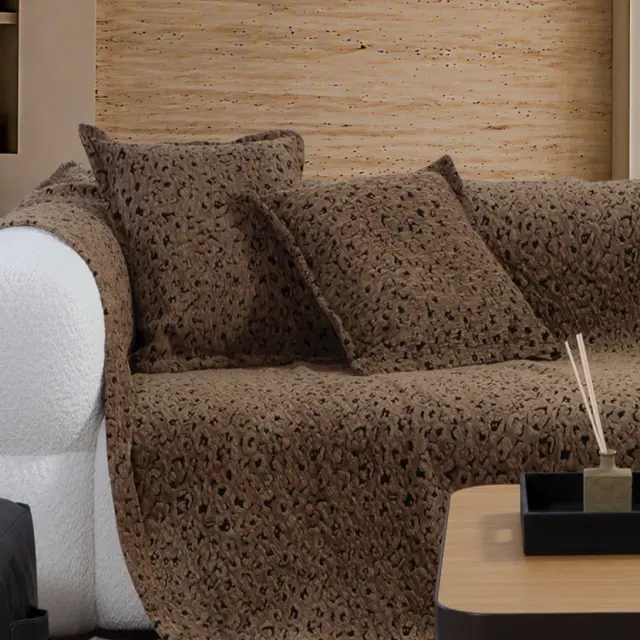 Μαξιλάρι Διακοσμητικό Leopard 50x50 Nef Nef Homeware, ΕΞΩΤ:58%ΑΚΡ-25%BAMB-17% ΠΟΛ ΕΣΩΤ:100%ΠΟΛ - BROWN (041408) 2
