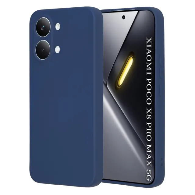 Techsuit - SoftFlex - Xiaomi Poco X8 Pro Max - Navy Blue