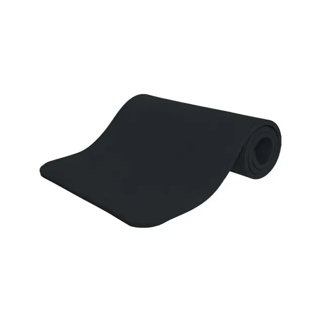 Amila NBR Yoga Pilates 15mm 183x61cm Fitness Gym Matress Μαύρο 81776 (Amila) - One Size