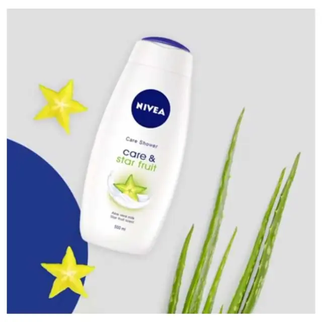 Nivea Κρεμώδες Shower Care + Star Fruit 500ml 2