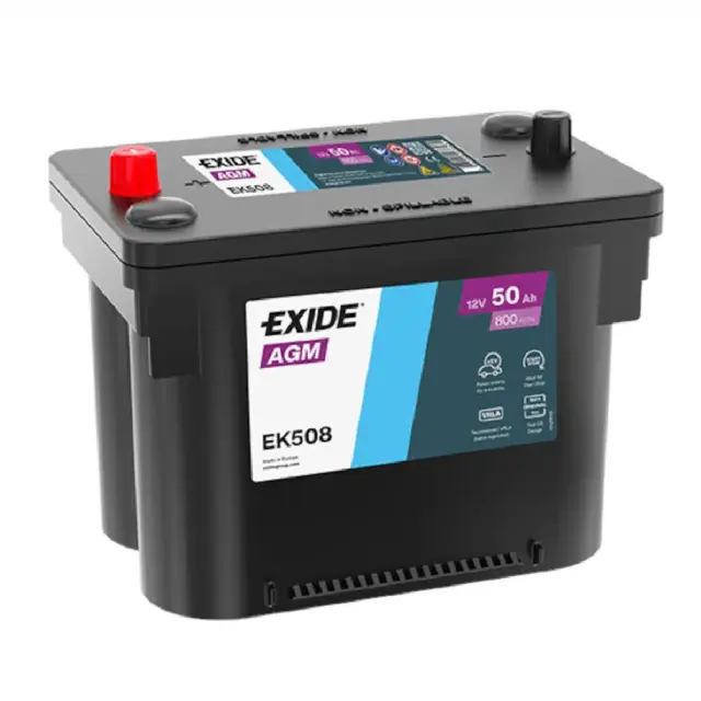 Μπαταρία EXIDE AGM EK508 12V 50Ah 800A (EN)