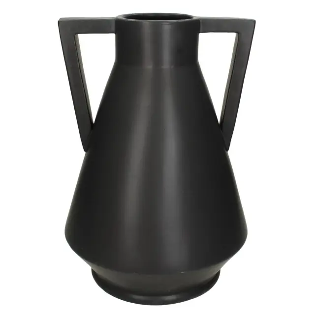 Βάζο Μαύρο Κεραμικό 26.5x26.5x38cm