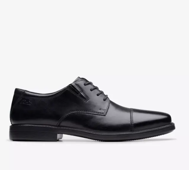 Clarks ανδρικό δερμάτινο παπούτσι Clarks Howard Cap 26182156-1