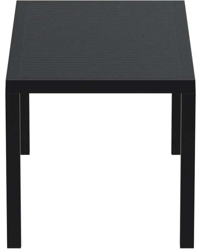 Τραπέζι ARES Μαύρο PP 140x80x75cm 3