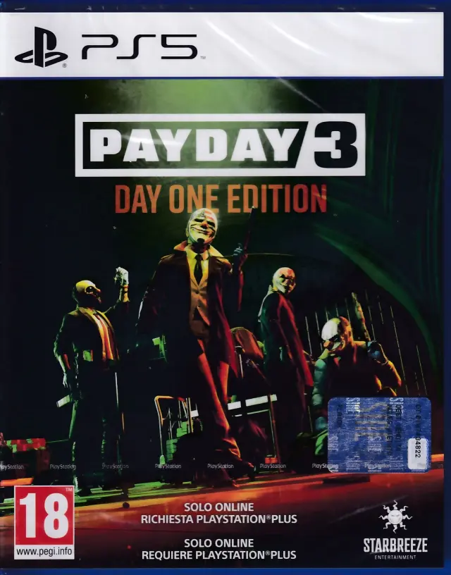 Payday 3 (Day 1 Edition) (ITA/Multi in Game) - PlayStation 5