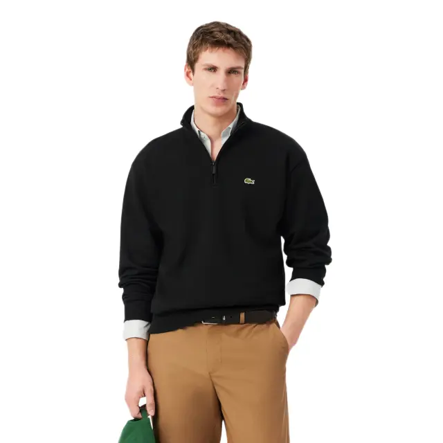 Lacoste ανδρικό fleece zip neck φούτερ 3SH8866-1