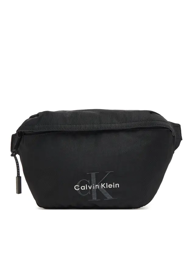 Calvin Klein Ανδρικό Τσαντάκι Μέσης Bold Waistbag Μαύρο