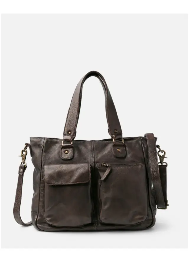 BIBA - Leather shoulder bag BIBA Keno