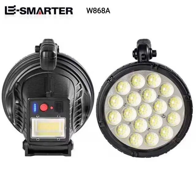 Επαναφορτιζόμενος φακός LED - 3 colors - 4.2V - W868A - 326036 2