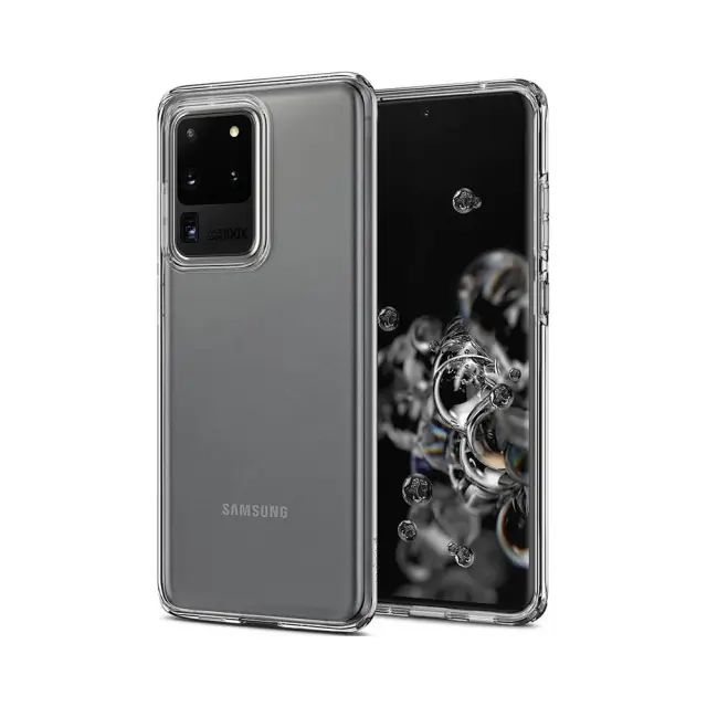Spigen ACS00709 Liquid Crystal Case Samsung Galaxy S20 Ultra / S20 Ultra 5G Crystal Clear