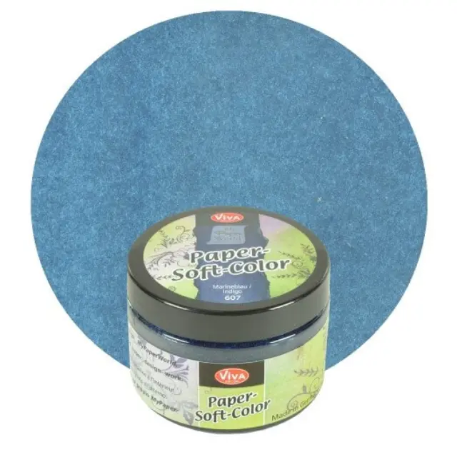 Paper Soft Color Viva Decor 75 ml - Navy blue