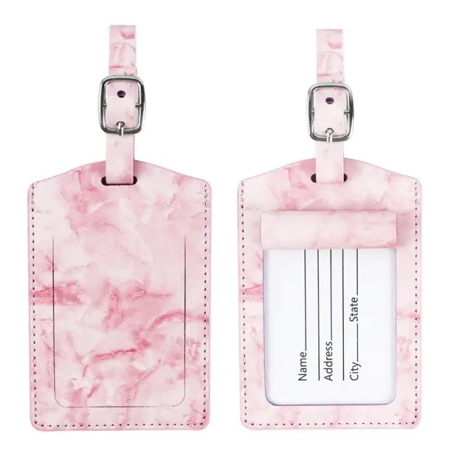 Travel Tag Ετικέτα για Βαλίτσα- Pink OEM 3