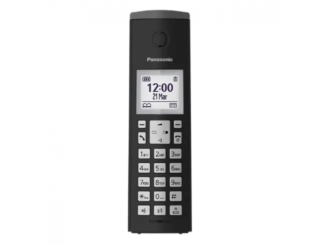Ασύρματο Ψηφιακό Τηλέφωνο Panasonic KX-TGK210GRB Μαύρο Φραγή ενοχλητικών Κλήσεων και Λειτουργία Eco 3