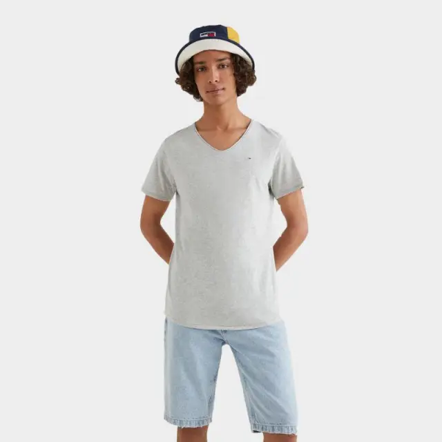 T-shirt Tommy Hilfiger DM0DM09587-P01 Γκρι - 2XL
