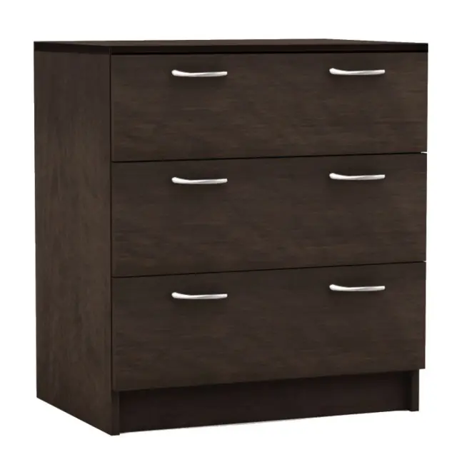 Συρταριέρα DECON 3 Συρτάρια Wenge Μελαμίνη 60x44x68cm
