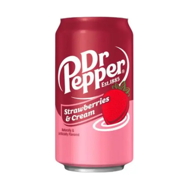 Dr. Pepper Strawberries and Cream 355ml
