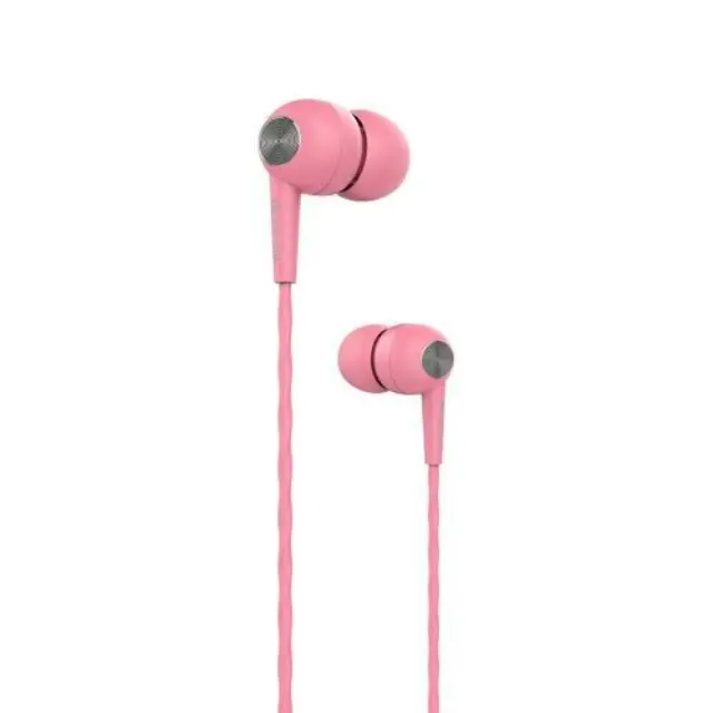 Hands Free Stereo Devia EL064 3.5mm Kintone Ροζ N66119