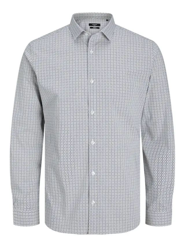 JPRBLABLACKPOOL STRETCH SHIRT LS SS24 SN troposphere