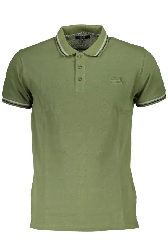 T-Shirt Cavalli QXT64S-KB002-04050 Πράσινο - 2XL