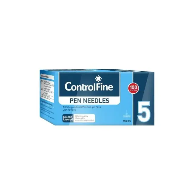Project ControlFine Αποστειρωμένα Βελονάκια Μιας Χρήσης, 100τμχ