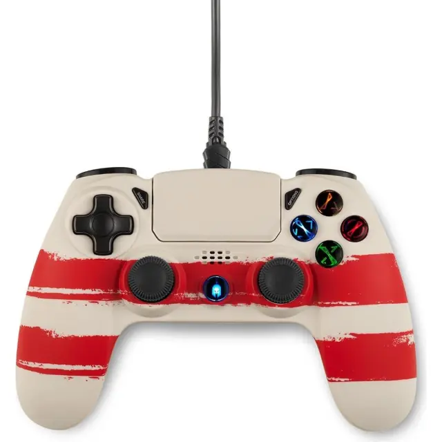 Spartan Gear - Hoplite 2 Wired Controller (compatible with PC and playstation 4) (color: Redline)