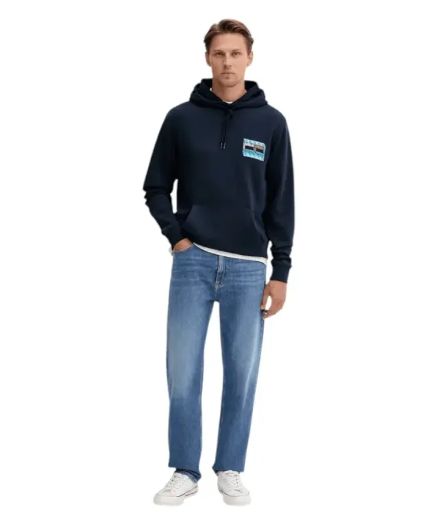 Tommy Hilfiger - Ανδρικό Παντελόνι Τζιν Ελαστικό Ryan Slim Fit DM0DM22163-1A5 Μπλε 2