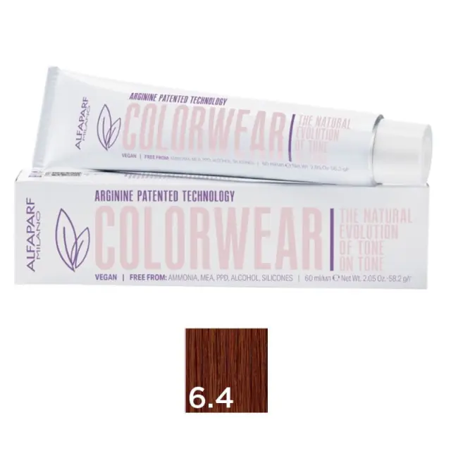 Alfaparf Color Wear 6.4 Dark Copper Blonde 60ml - ξανθό σκούρο χάλκινο