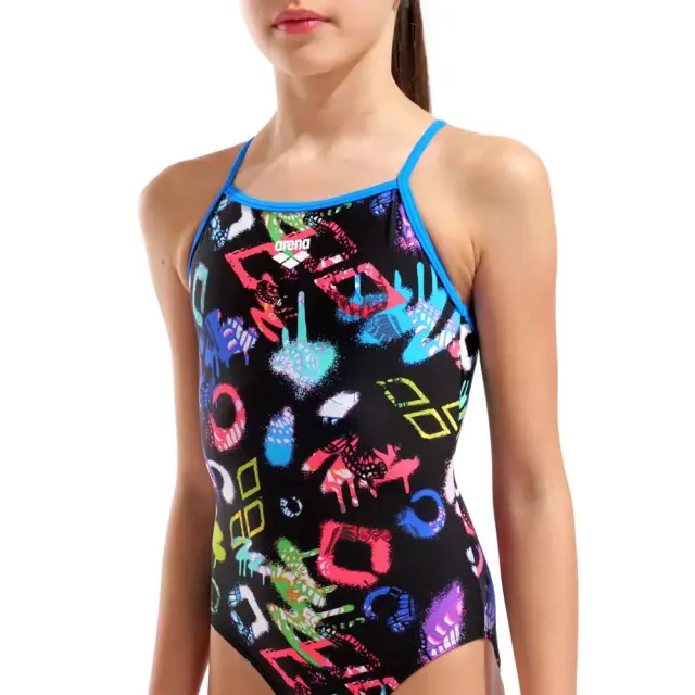 Arena Girl's Graffiti Light Swimsuit Πολύχρωμο 010289-580 (Arena) 3