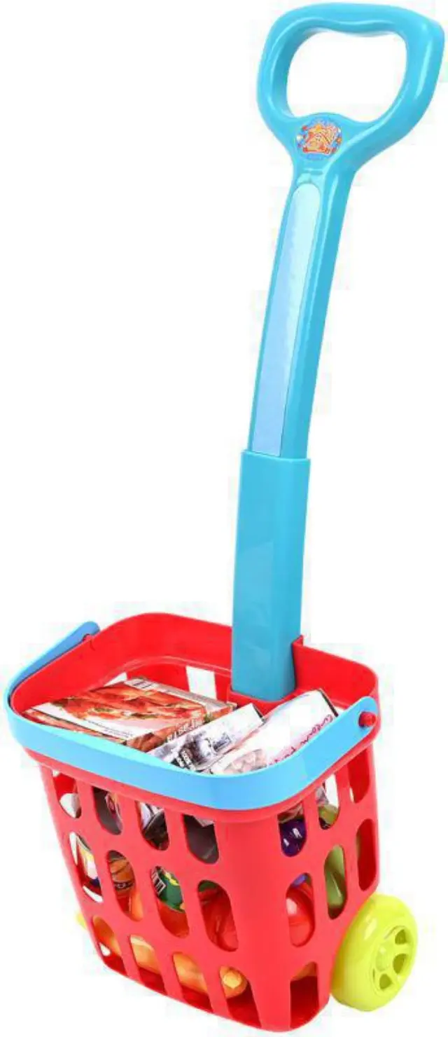 Playgo Καρότσι-Rolling Shopping Basket 17 Τμχ