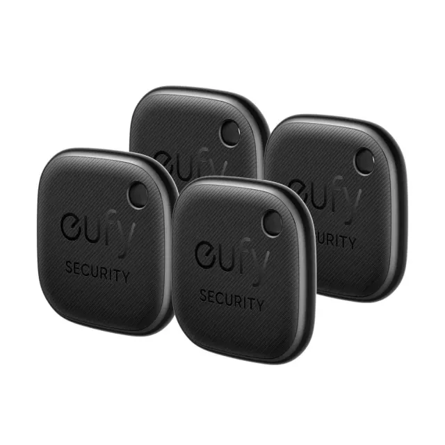 Anker® Eufy Security SmartTrack Apple Find My Tracker 4Pcs- Black