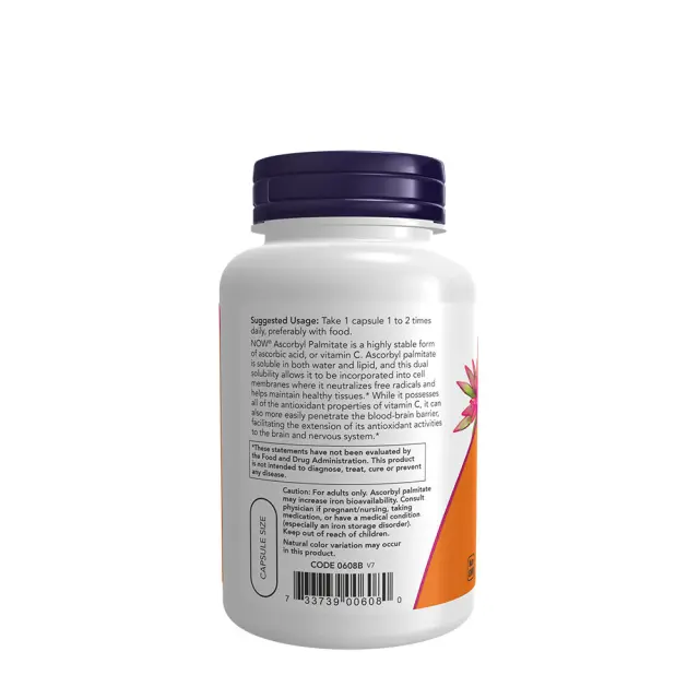 Now Foods Ascorbyl Palmitate 500 mg 3