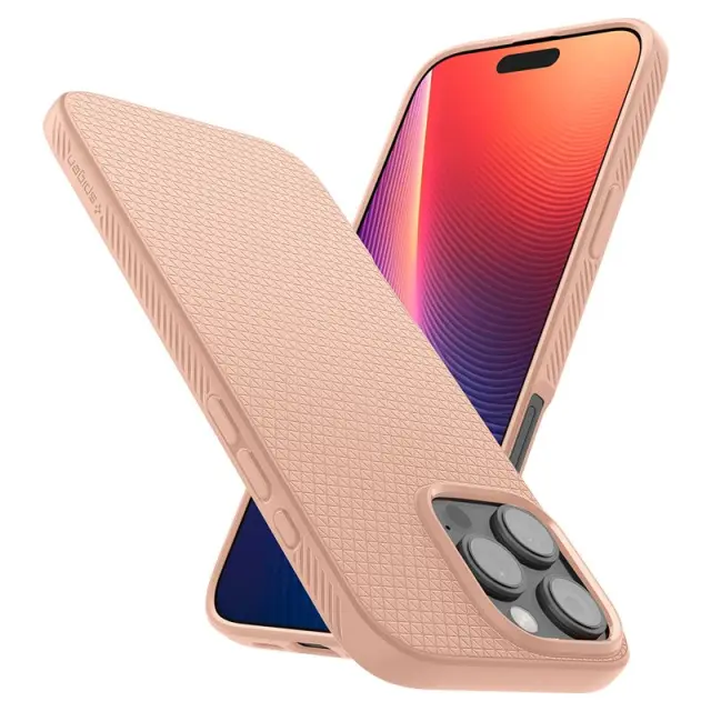 Spigen Liquid Air, rose titanium - iPhone 16 Pro Max 2