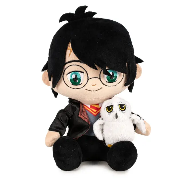 Λούτρινο Harry Potter – 29cm Harry + Hedwig Plush