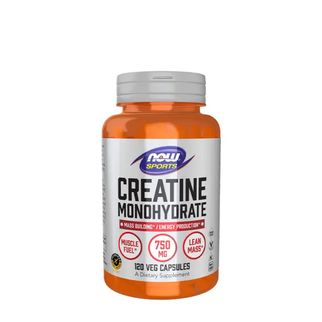 Now Foods Creatine Monohydrate 750 mg 120 Veg Capsules