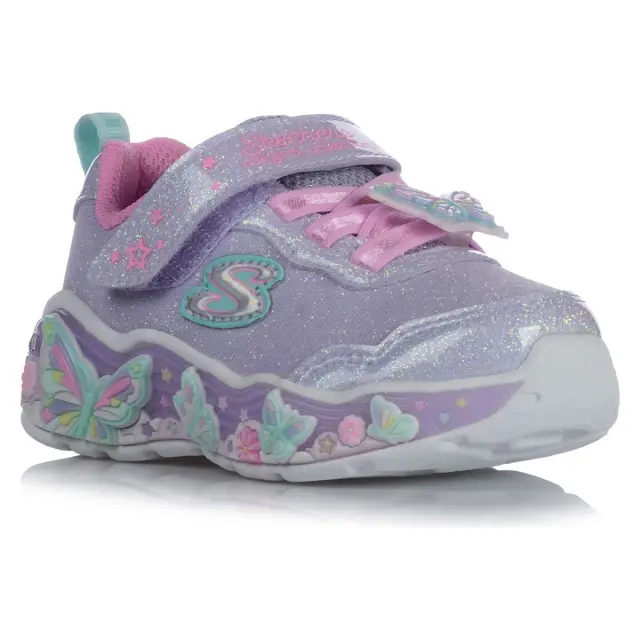 SKECHERS S LIGHTS LIL BUTTERFLY BLISS - 303066N-LVMT - 21 2