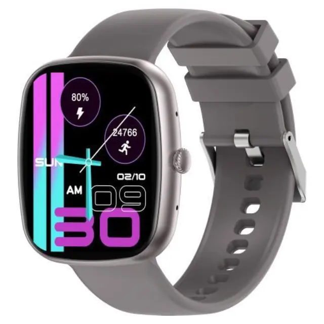 Smartwatch Devia WT5 1.83" Γκρι N68113