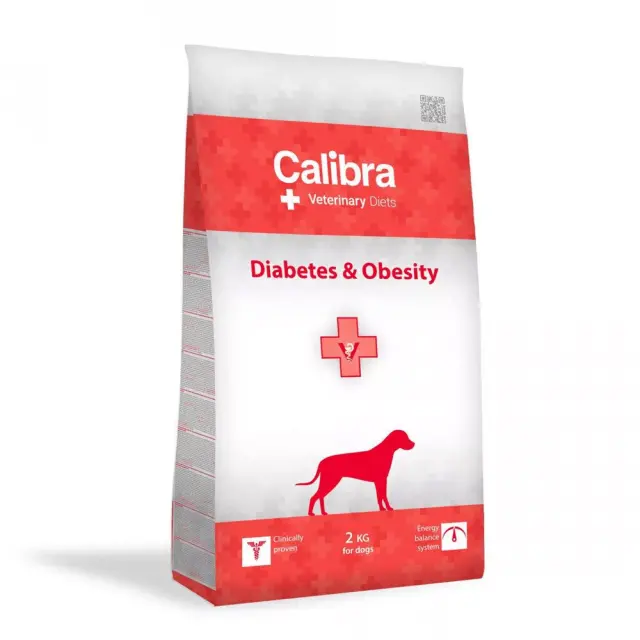 Calibra VD Dog Diabetes & Obesity Ξηρά Τροφή Σκύλου με Κοτόπουλο & Γαλοπούλα 2kg