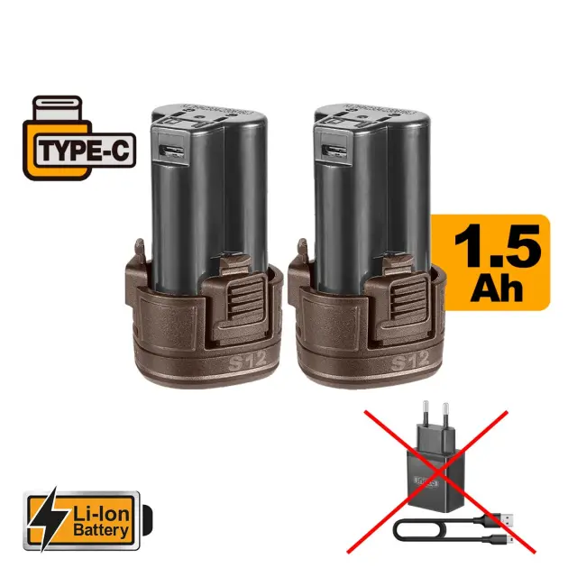 ΚΡΟΥΣΤΙΚΟ ΔΡΑΠΑΝΟΚΑΤΣΑΒΙΔΟ ΜΠΑΤΑΡΙΑΣ 12V 2X1,5AH LI-ION INGCO CIDLI12206E 3