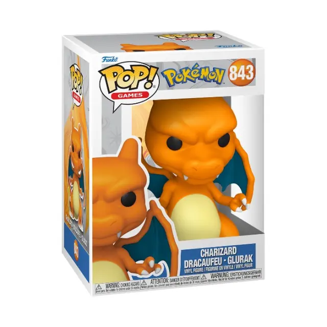 Funko Pop! Games: Pokemon - Charizard #843 Vinyl Figure