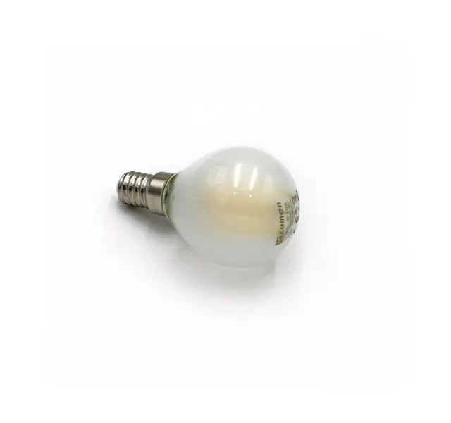 LED ΛΑΜΠΑ COG ΣΦΑΙΡΙΚΟ ΜΑΤ Ε14 4W ΝΤΙΜΑΡΙΖΟΜΕΝΟ ΨΥΧΡΟ