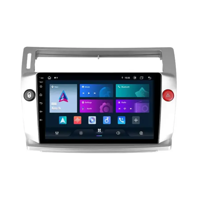 Οθόνη αυτοκινήτου Citroen C4 9″ αφής + Δώρο κάμερα οπισθοπορείας