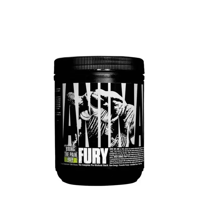 Universal Nutrition Animal Fury Green Apple, 20 Servings