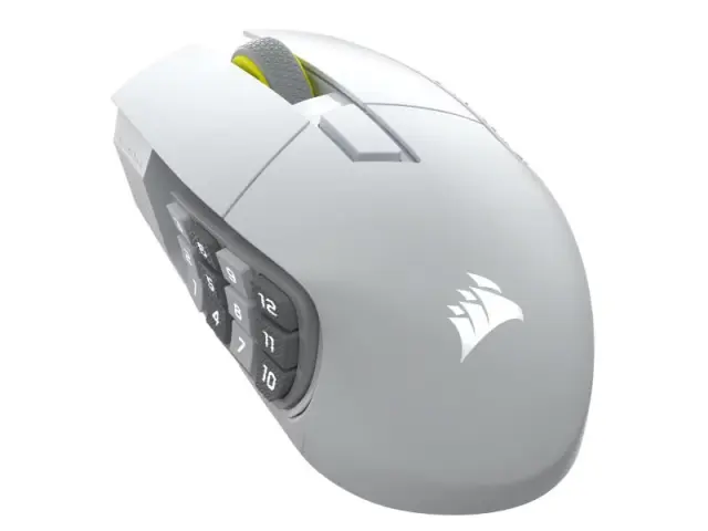 Corsair Mouse Scimitar Elite Wireless SE (RGB, White) (CH-9314011-WW)