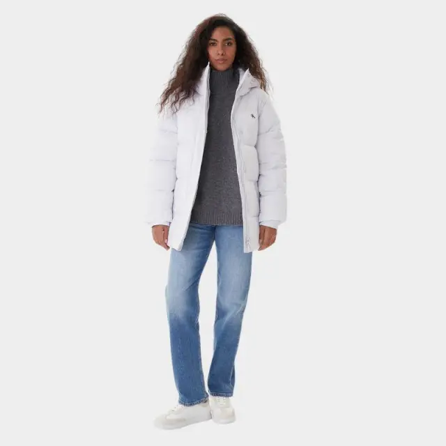 Calvin Klein - Γυναικείο Μπουφάν Belted Midweight Puffer Regular Fit LV047D507G-WGA Μωβ - XL 2